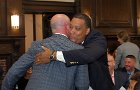 2017 Yowell Hall of Fame  Wheaton College Athletics 2017 Yowell Hall of Fame ceremony.  - Photo By: KEITH NORDSTROM : Wheaton College Athletics Yowell Hall of Fame ceremony.